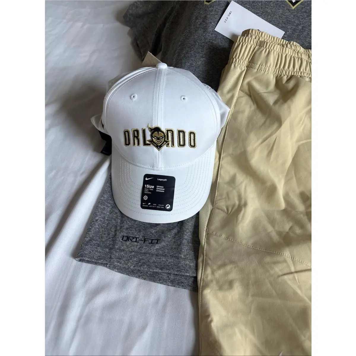 Nike clothing - Nike Sideline - Sideline - CW5409-783 - Gold (UPC: 194954312330) 9