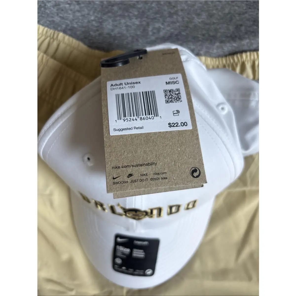 Nike clothing - Nike Sideline - Sideline - CW5409-783 - Gold (UPC: 194954312330) 6