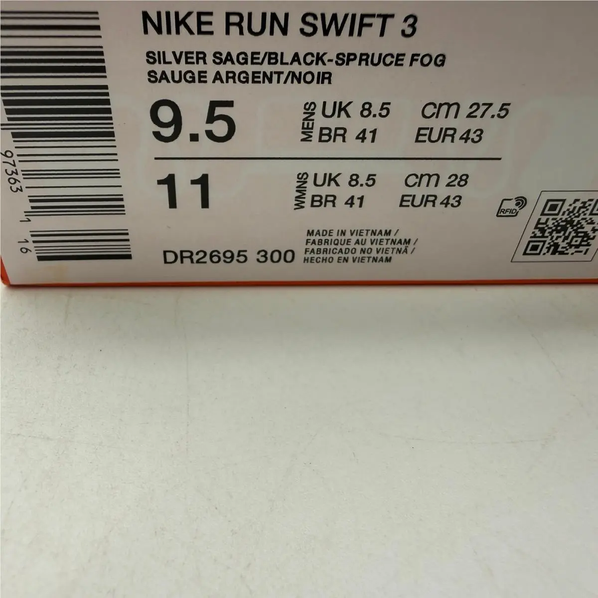 Nike shoes - Nike Run Swift 3 - Run Swift - Green 0
