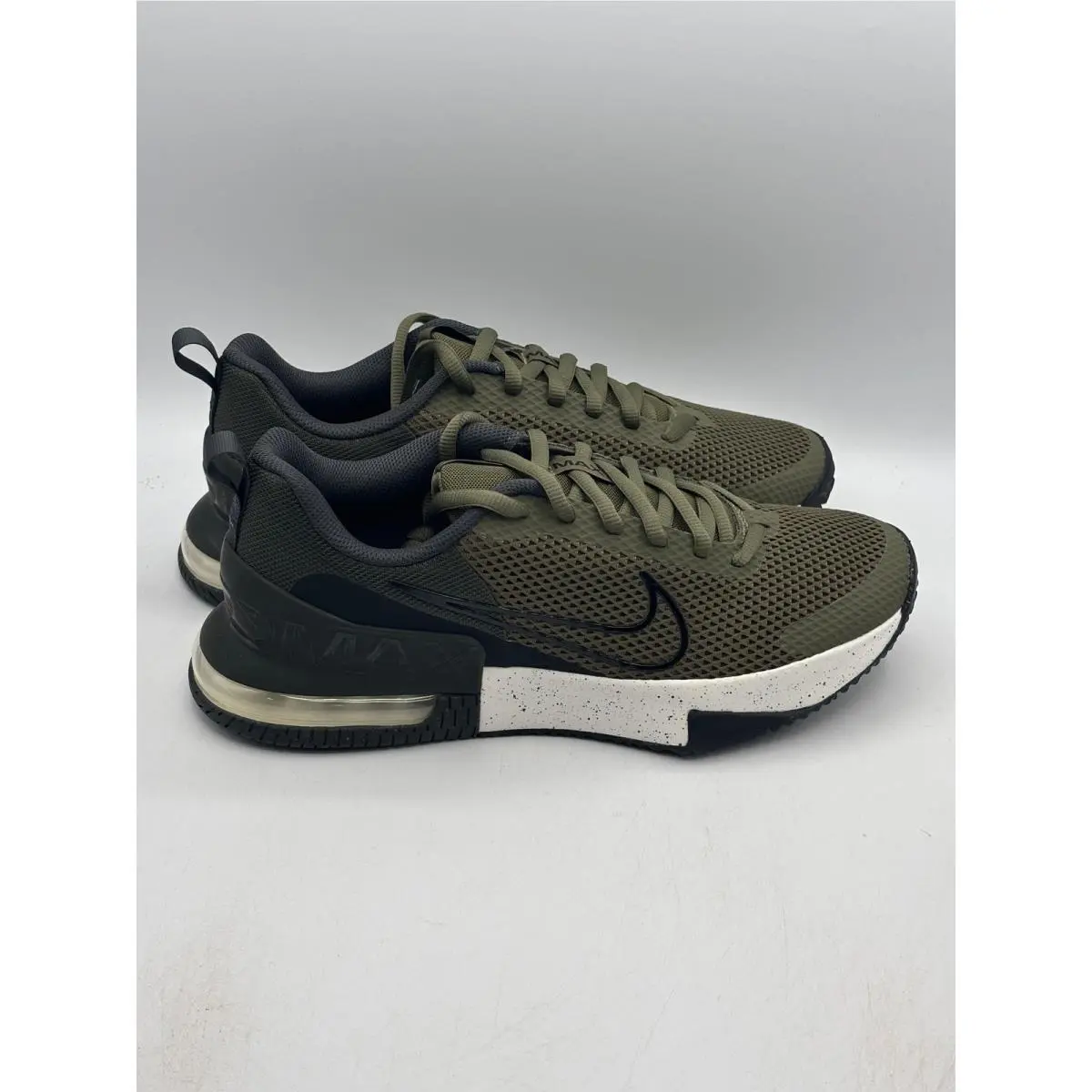 Nike Air Max Alpha Trainer 6 Men 10.5 Olive Black Training Shoes FQ1833-200