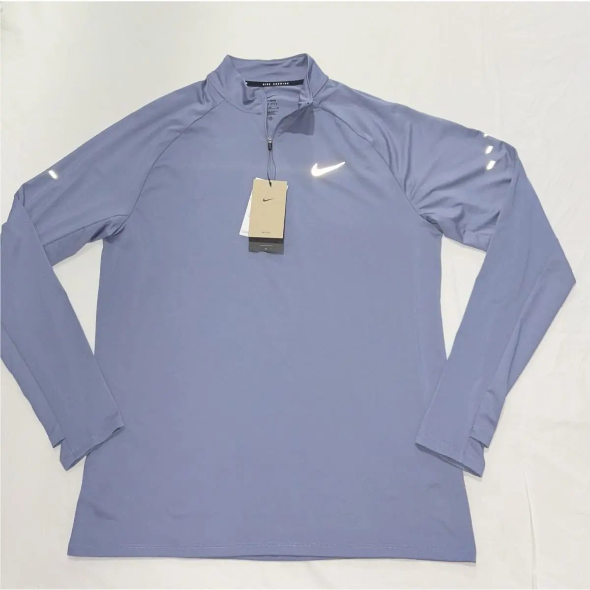 Men`s Dri-fit Stride 1/2-Zip Midlayer Running Shirt Size Medium by Nike