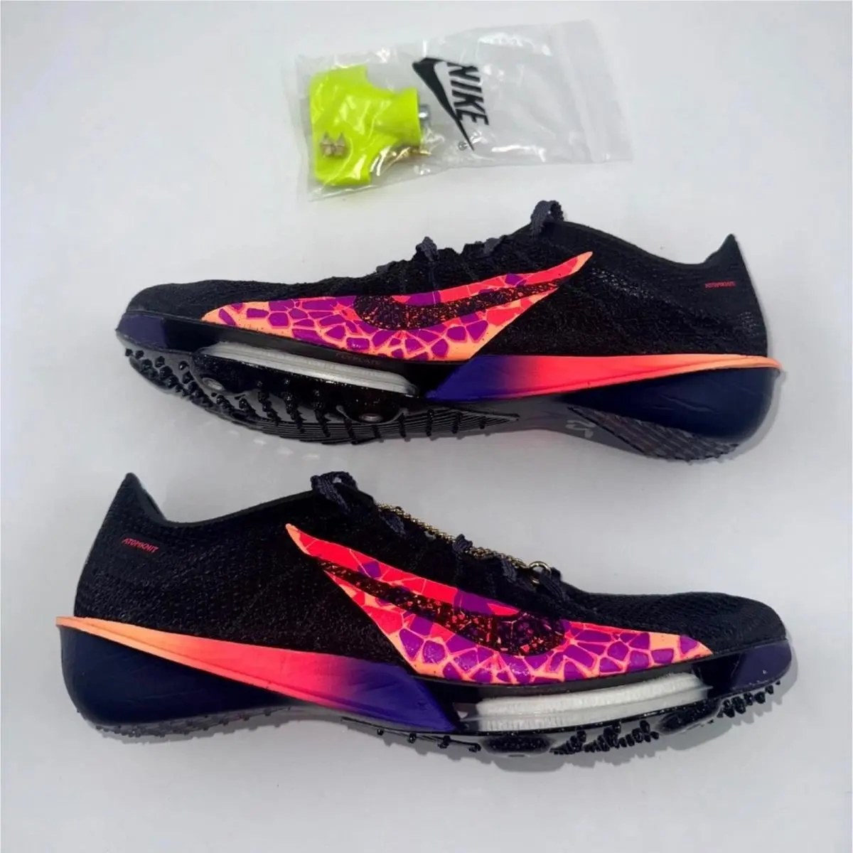 Nike Air Zoom Victory 2 Glam Mens Size 9 Black Excellence Track Field Spikes