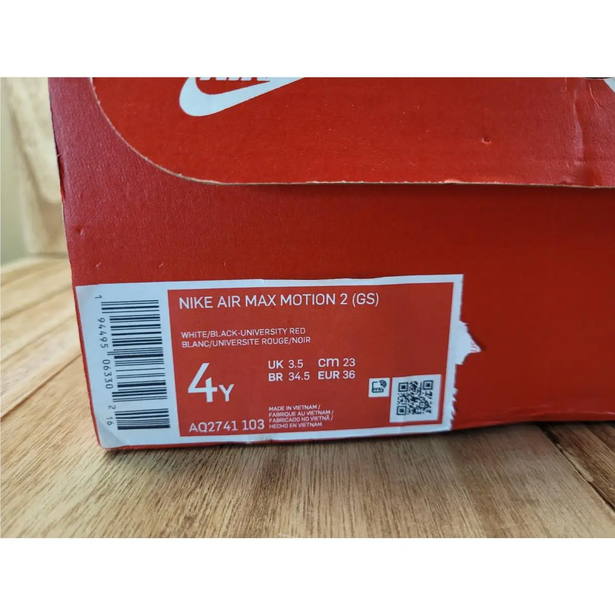 Nike shoes - Nike Air Max Motion 2 - White 4