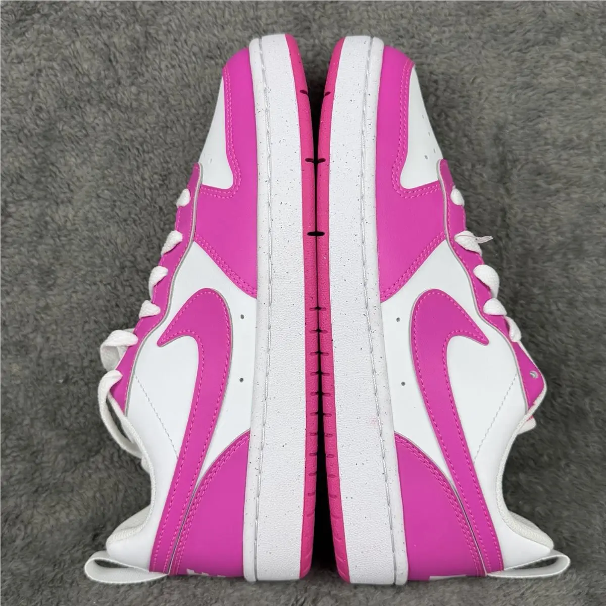 Nike shoes - Nike Court Borough - Court Borough - White / Laser Fuchsia / Pink 9