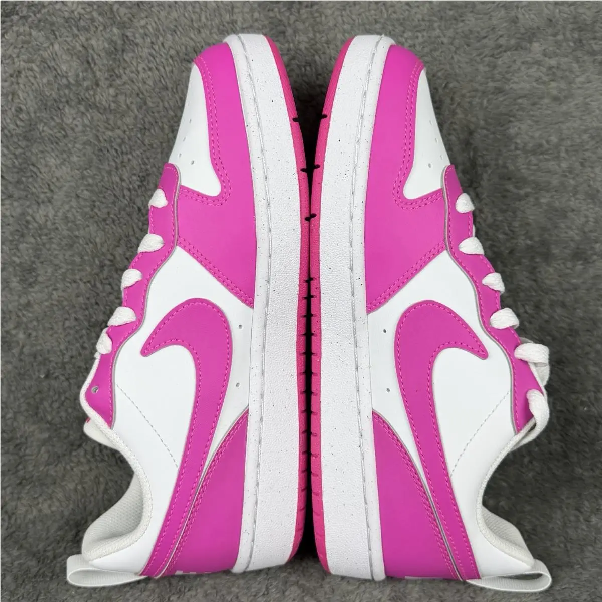 Nike shoes - Nike Court Borough - Court Borough - White / Laser Fuchsia / Pink 3