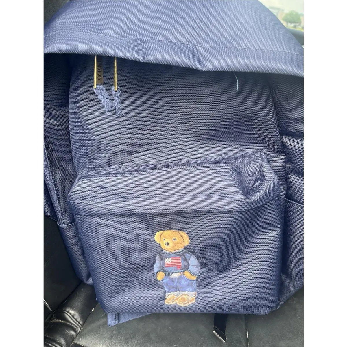 Polo Ralph Lauren Polo Bear Embroidered Backpack Navy