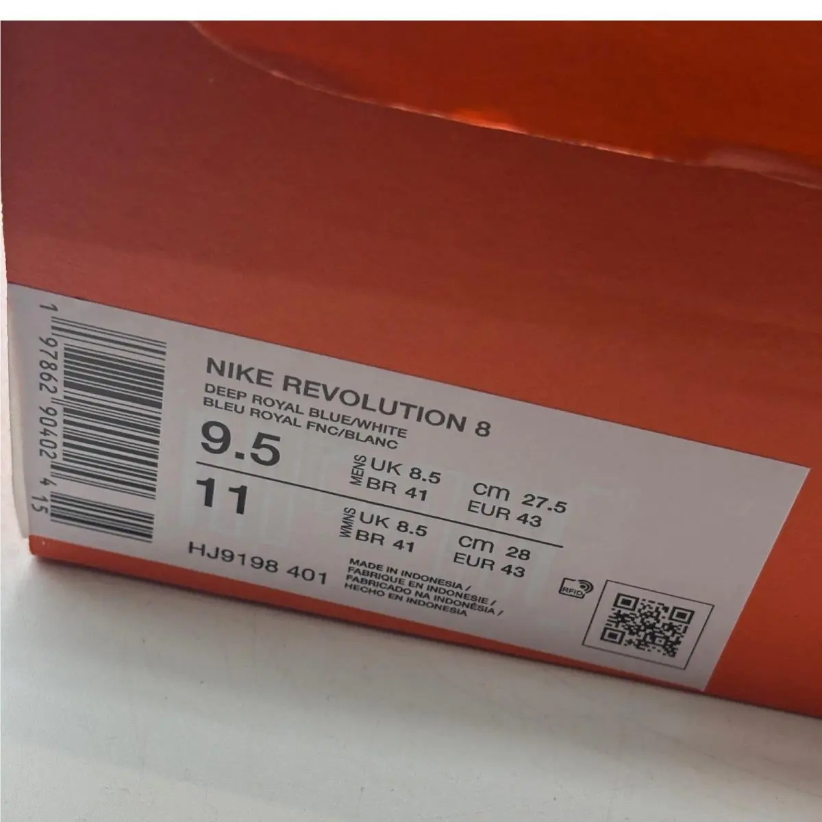 Nike shoes - Nike Revolution 8 - Revolution - Blue 4