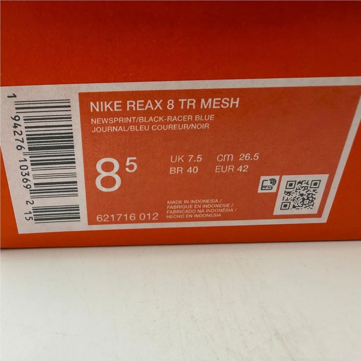 Nike shoes - Nike Reax 8 TR Mesh - Black 5
