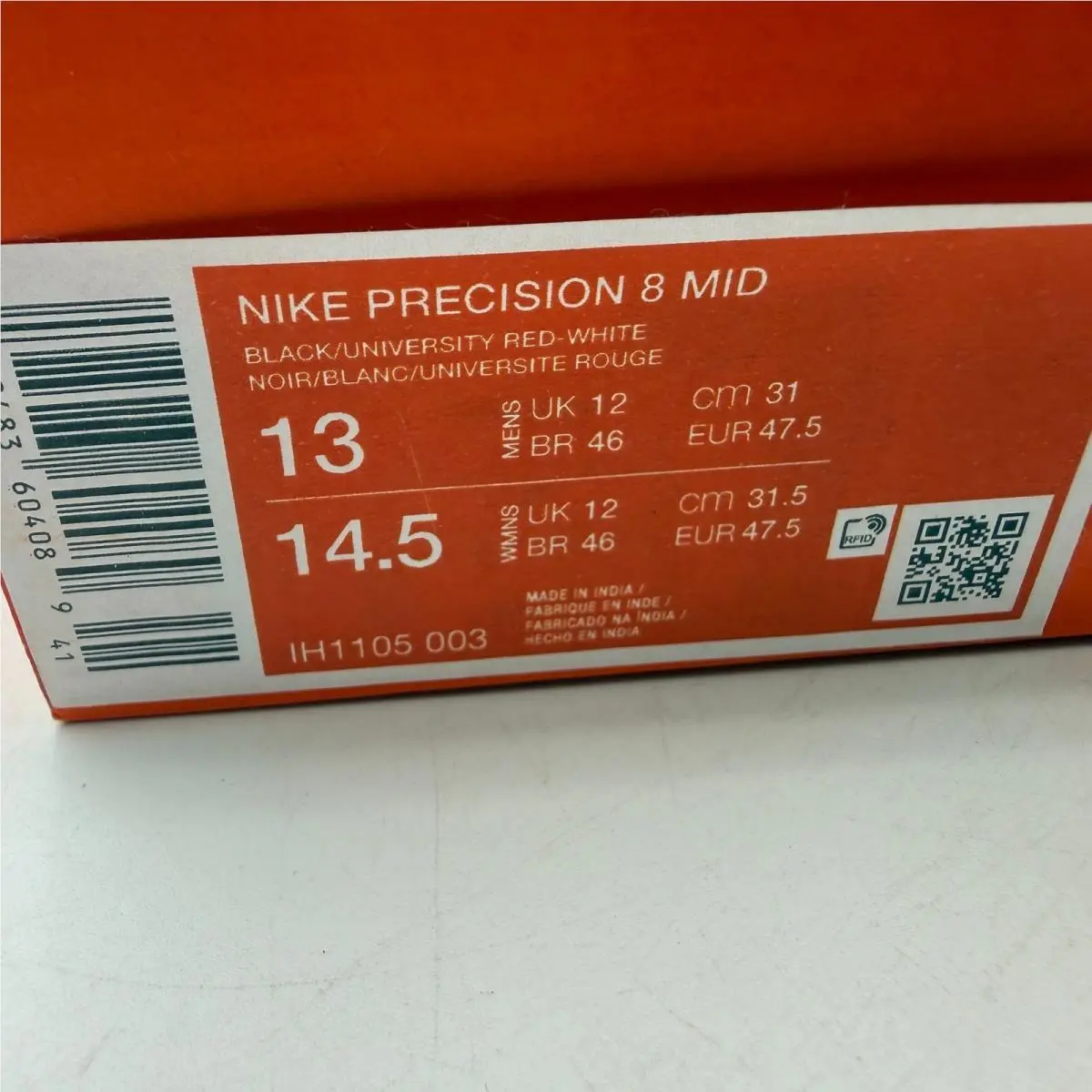 Nike shoes - Nike Precision 8 Mid - Precision Mid - Black 0