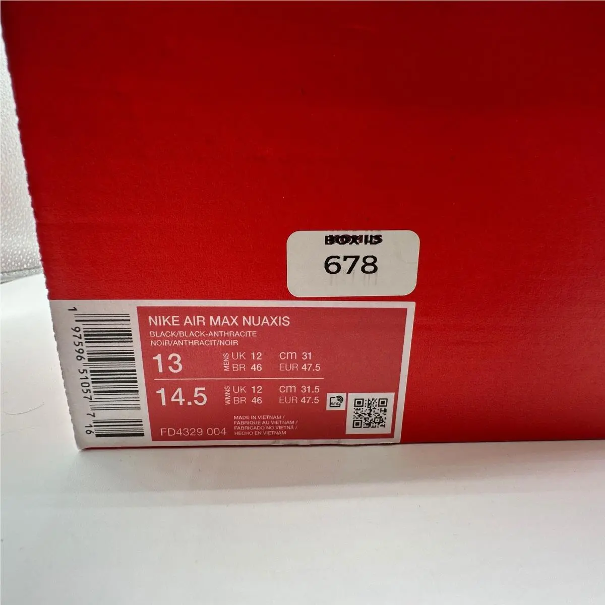 Nike shoes - Nike Air Max Nuaxis FD4329-004 - Black 11