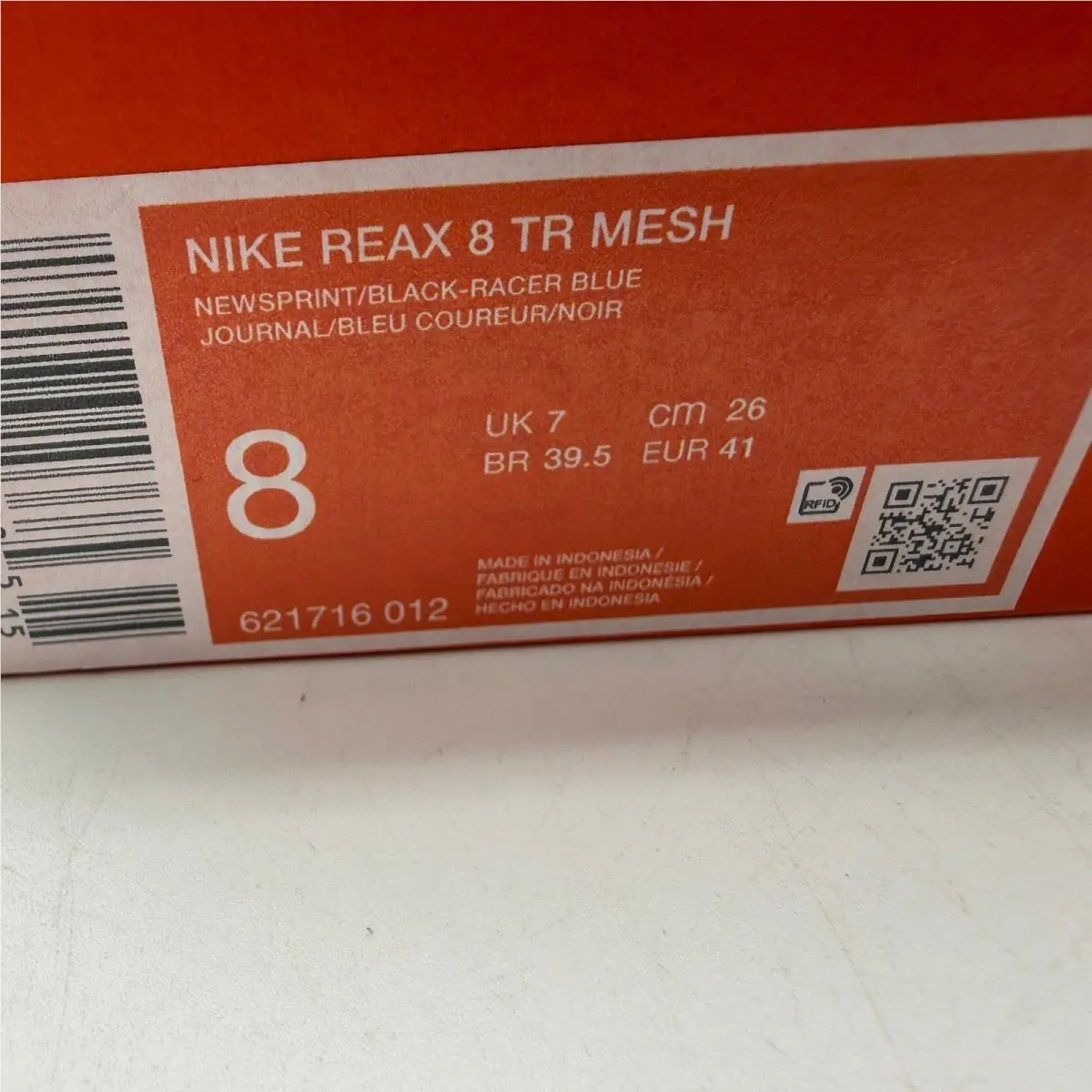 Nike shoes - Nike Reax 8 TR Mesh - Gray 5
