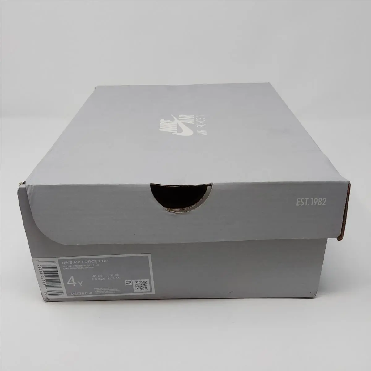 Nike shoes - Nike Air Force 1 GS - Gray (UPC: 198486272131) 13