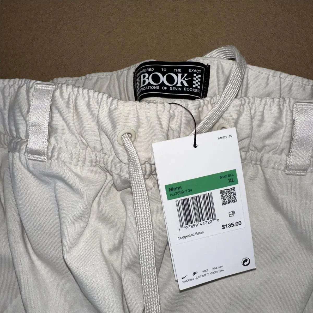 Nike clothing - Nike Dri-FIT Devin Booker Pants - HJ3899104 - Beige 3