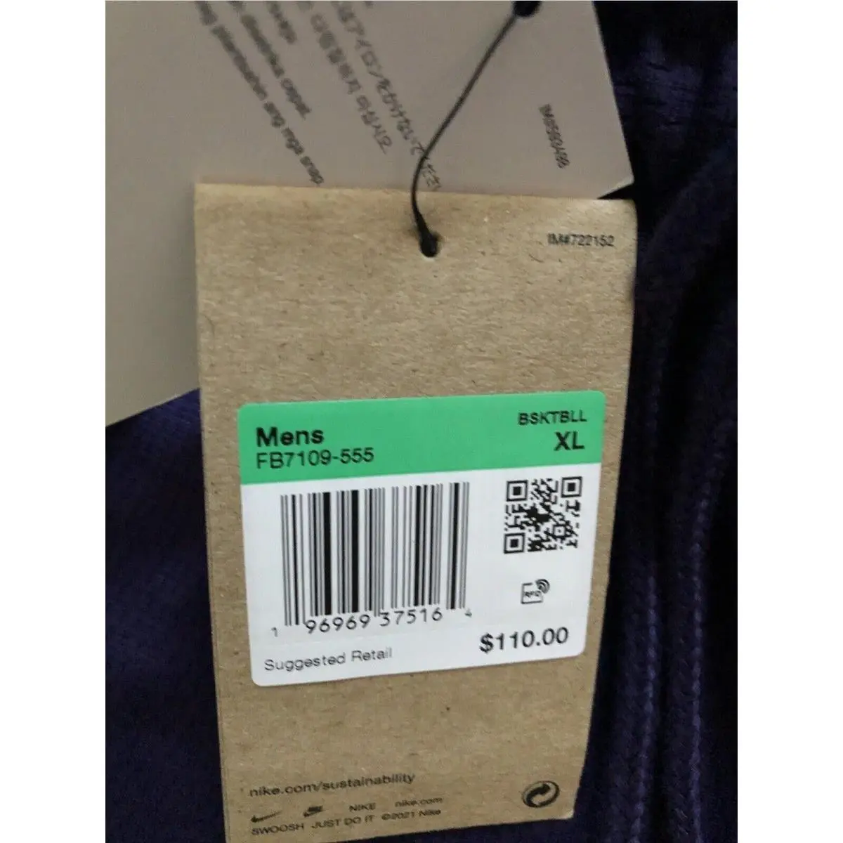 Nike clothing - FB7109555 - FB7109555 - Purple (UPC: 196969375133) 7