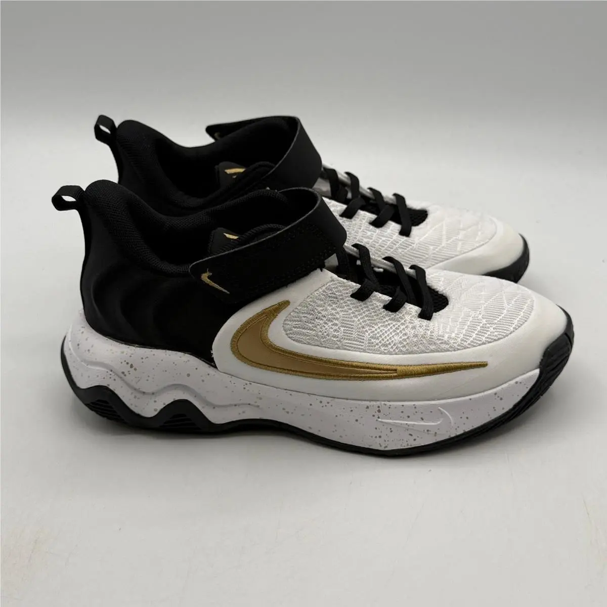 Nike Giannis Immortality 4 Shoes Youth Size 3Y Black Gold Basketball IH7665-003