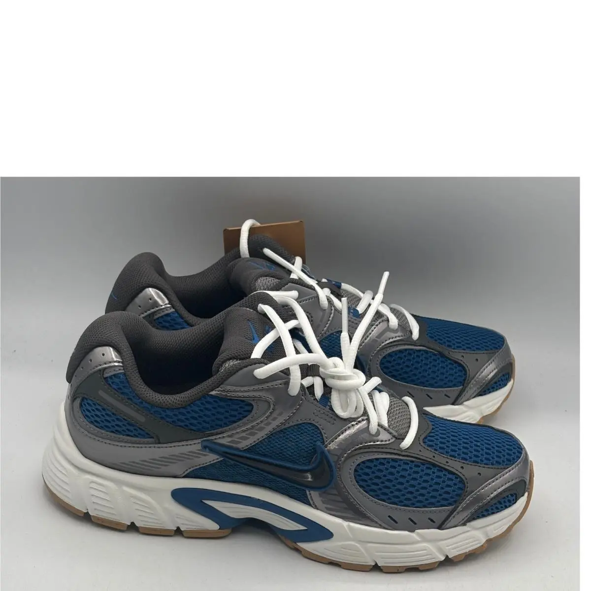 Nike V5 Rnr Shoes Mens Size 8.5 Blue Silver Running Sneakers HJ5228-401