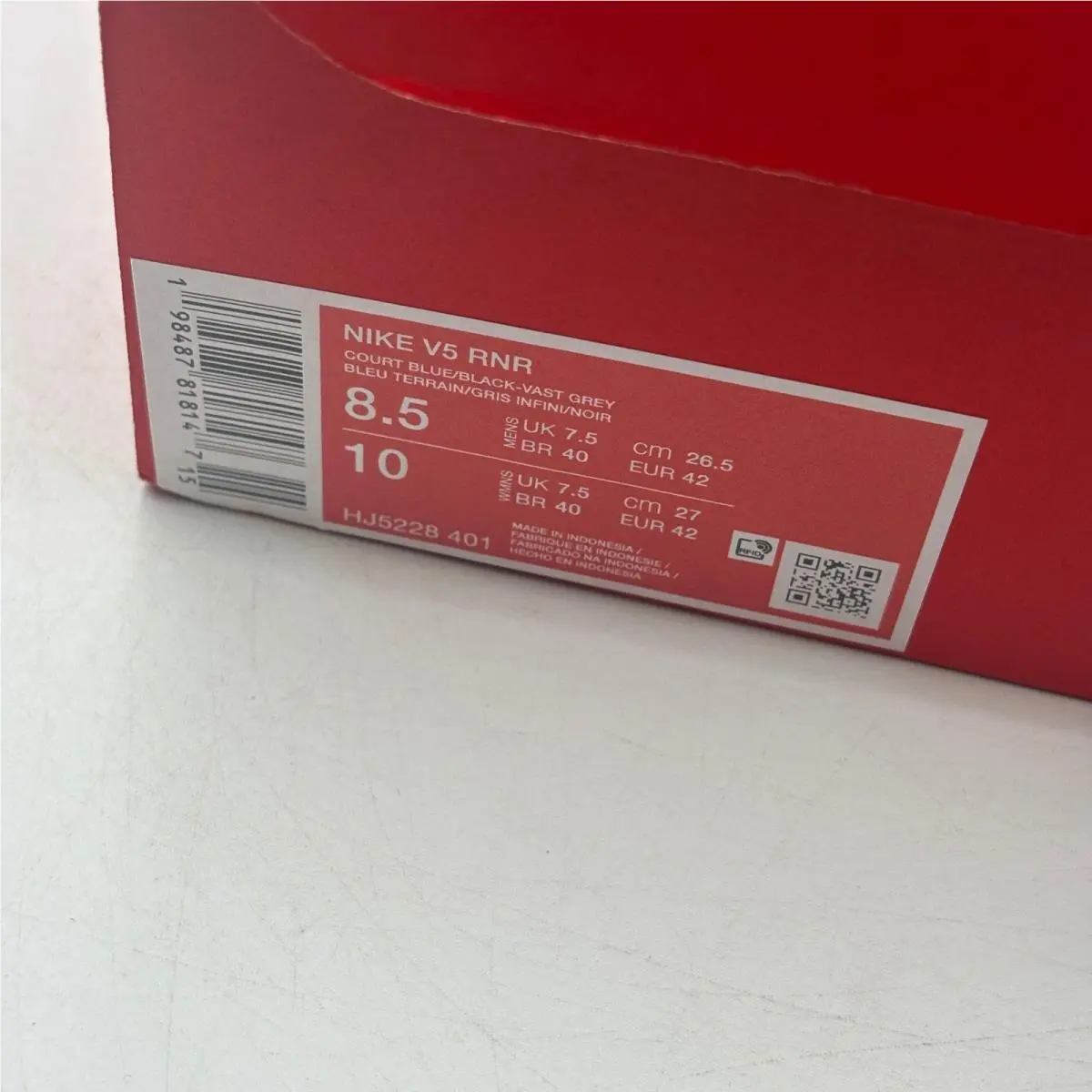 Nike shoes - Nike V5 RNR - RNR - Blue 5
