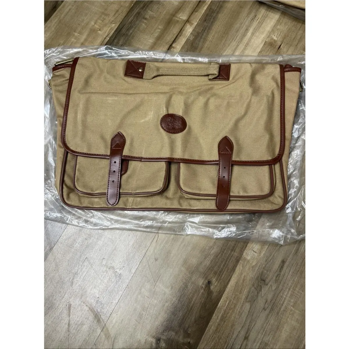 Safari For Men Shoulder Bag Messenger Reporter Bag by Ralph Lauren