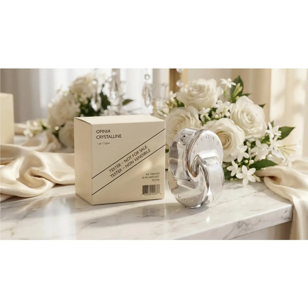 Omnia Crystalline Edt 2.2 OZ Women IN White Box Rare Hard TO Find by Bvlgari