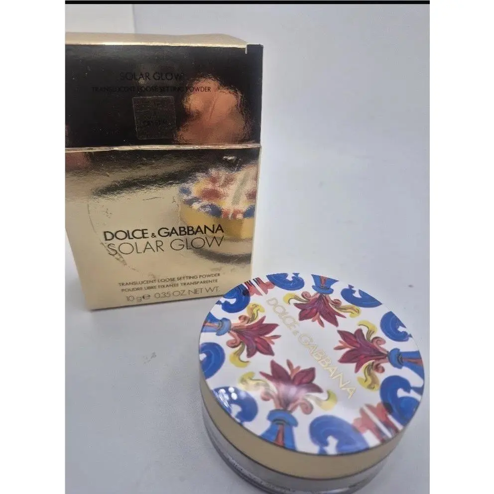 Dolce Gabanna Solar Glow Translucent Loose Setting Powder -1 Crystal
