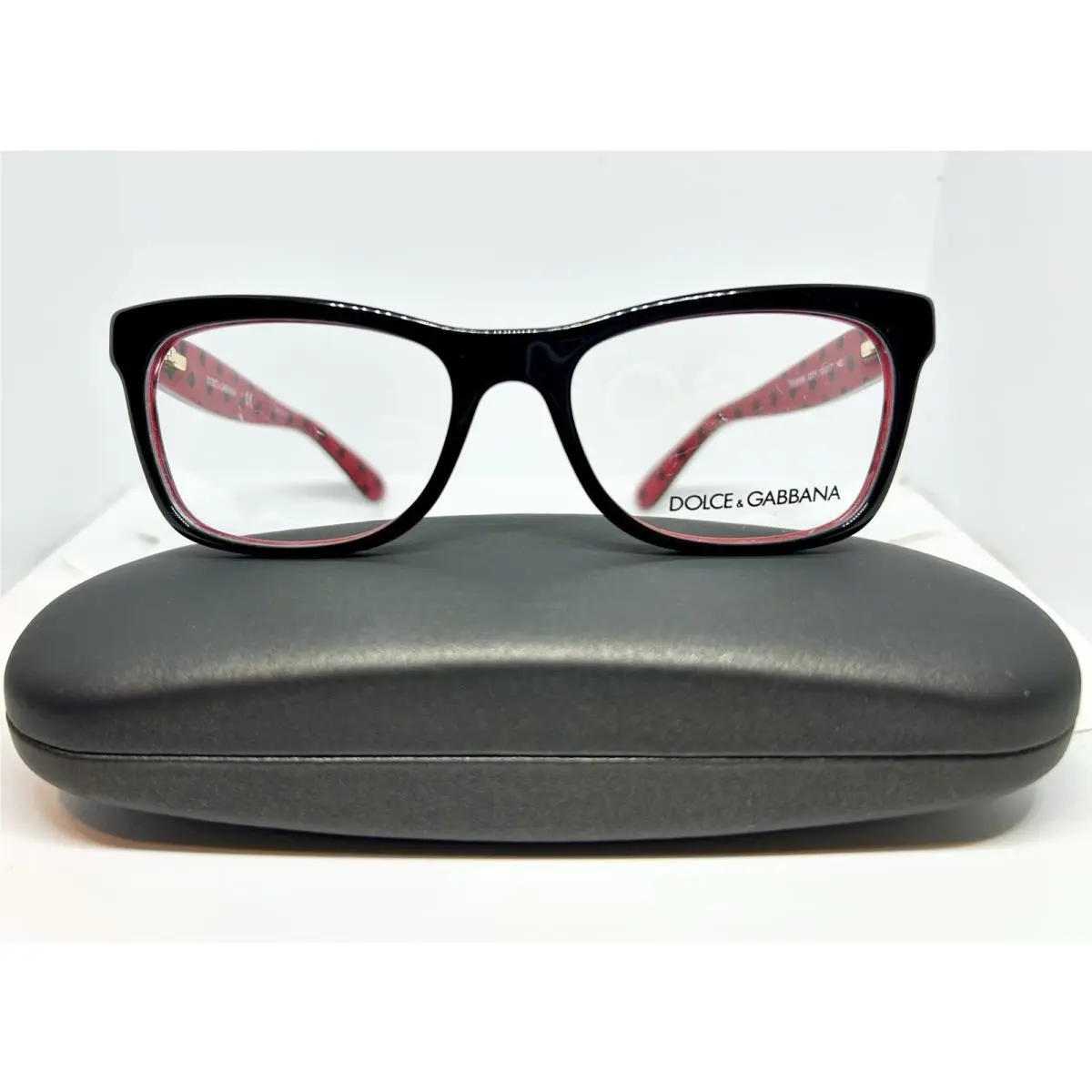 Dolce Gabbana Women’s Eyeglasses Frame DG 3199 2871 In Color Black Red