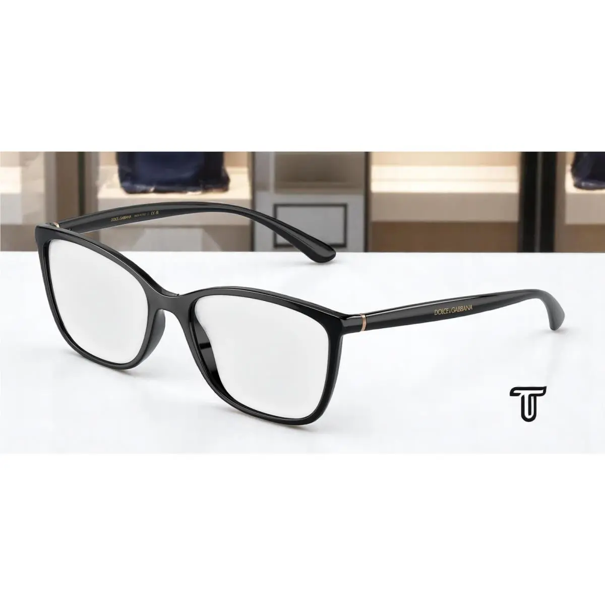 Dolce Gabbana DG5026 501 Black Demo Lens 54 mm Women`s Eyeglasses