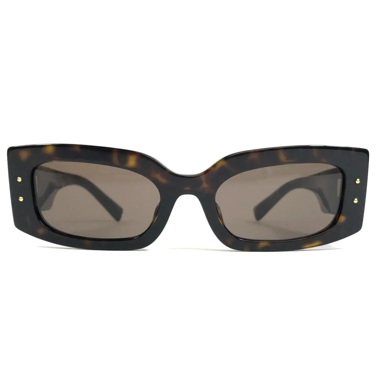 Dolce Gabbana Sunglasses DG4479-F 502/73 Havana Rectangle w/ Dark Brown Lenses by Dolce & Gabbana