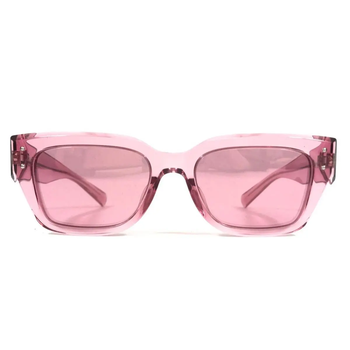 Dolce Gabbana Sunglasses DG4462-F 3148/30 Pink Crystal w/ Pink Silver Mirror