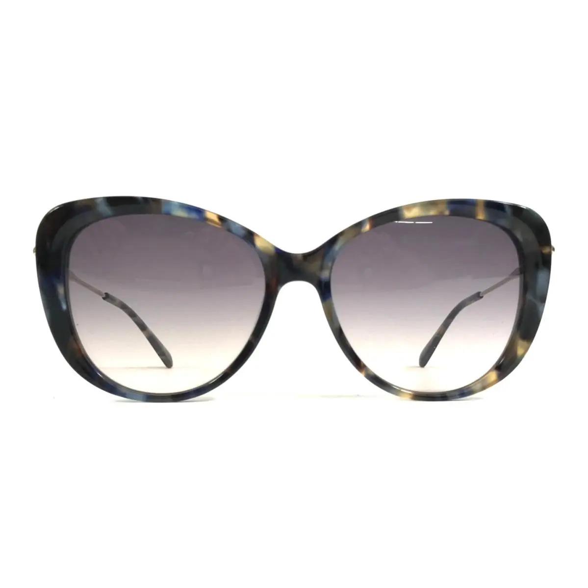 Sunglasses LO674S 433 Blue Tortoise Frames with Gradient Purple Lenses by Longchamp