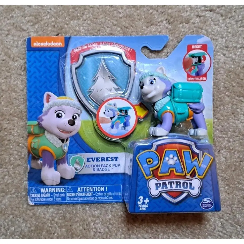 Paw Patrol Action Pack Pup Everest Toy Figure Vhtf From 2015
