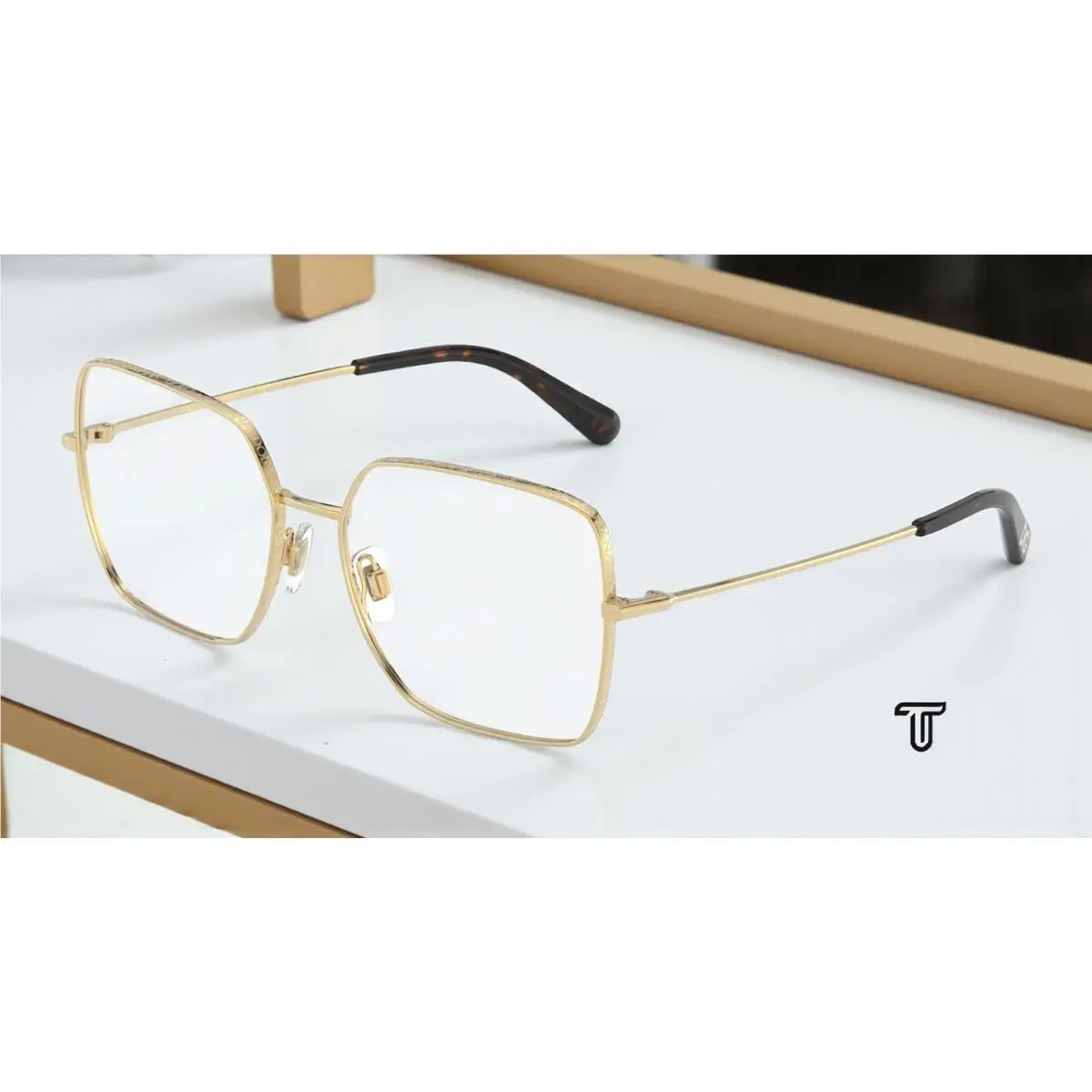 Dolce E Gabbana DG1323 02 Gold Demo Lens 54 mm Women`s Eyeglasses