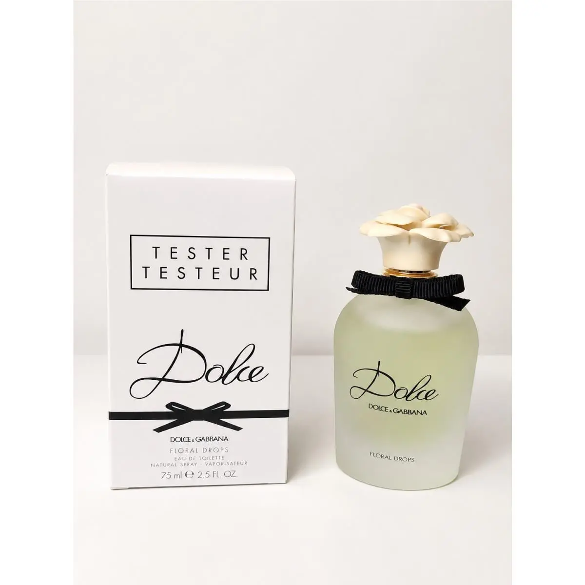 Dolce Gabbana Dolce Floral Drops Eau de Toilette Tester 75ml 2.5oz Spray
