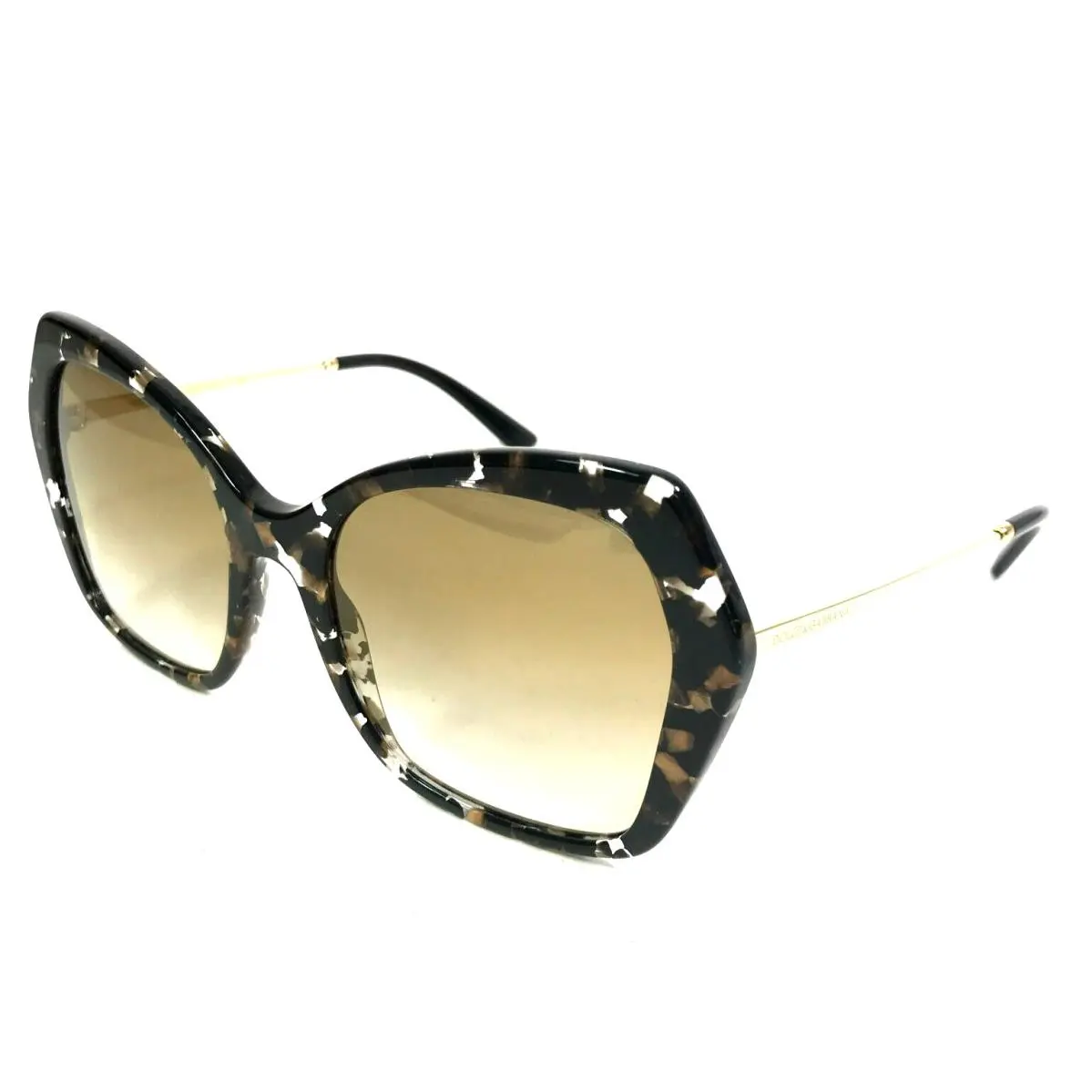 Dolce Gabbana Sunglasses DG4399 911/6E Gold Tortoise w/ Brown Lenses 56-20-145