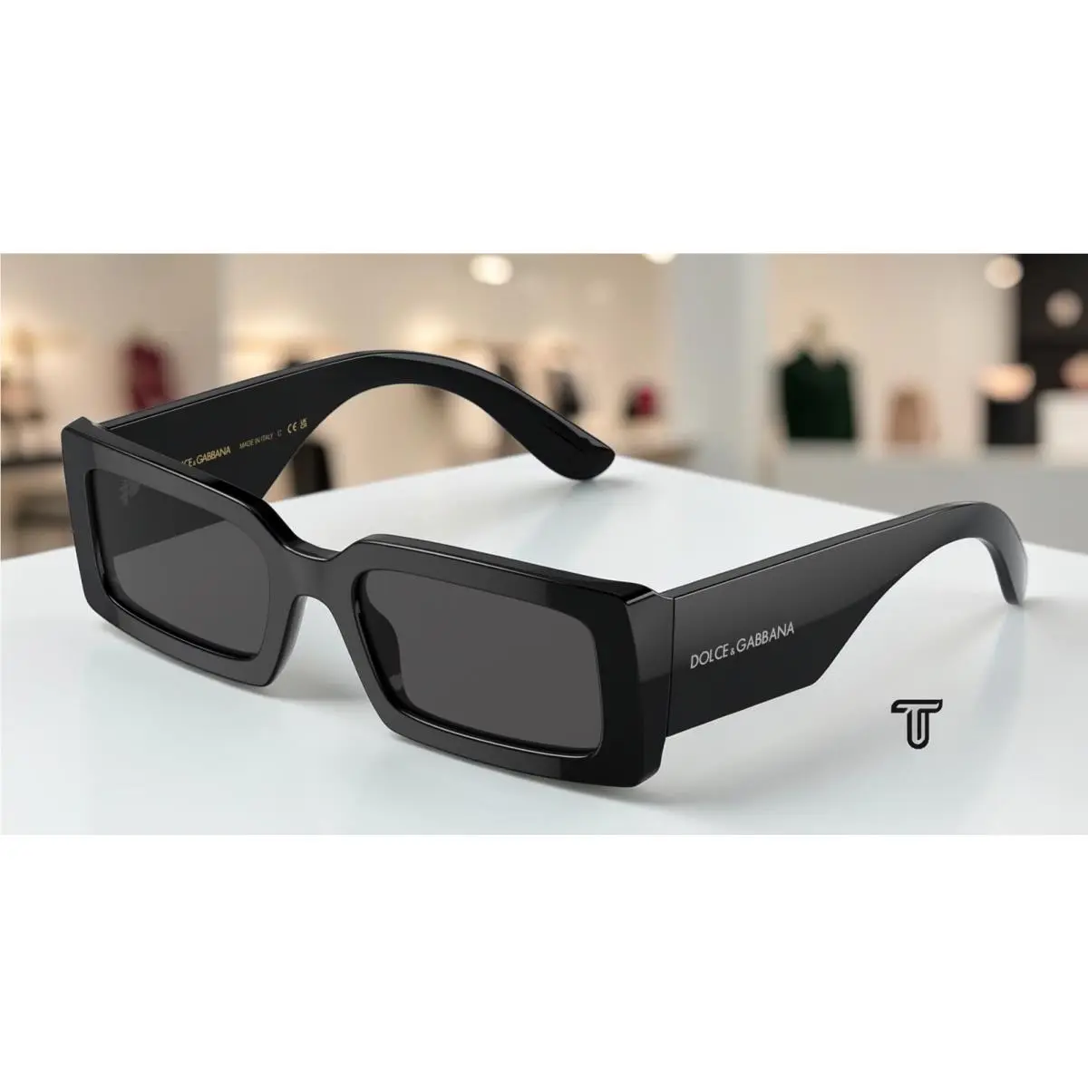 Dolce Gabbana DG4416 335587 Black Dark Grey 53 mm Women`s Sunglasses