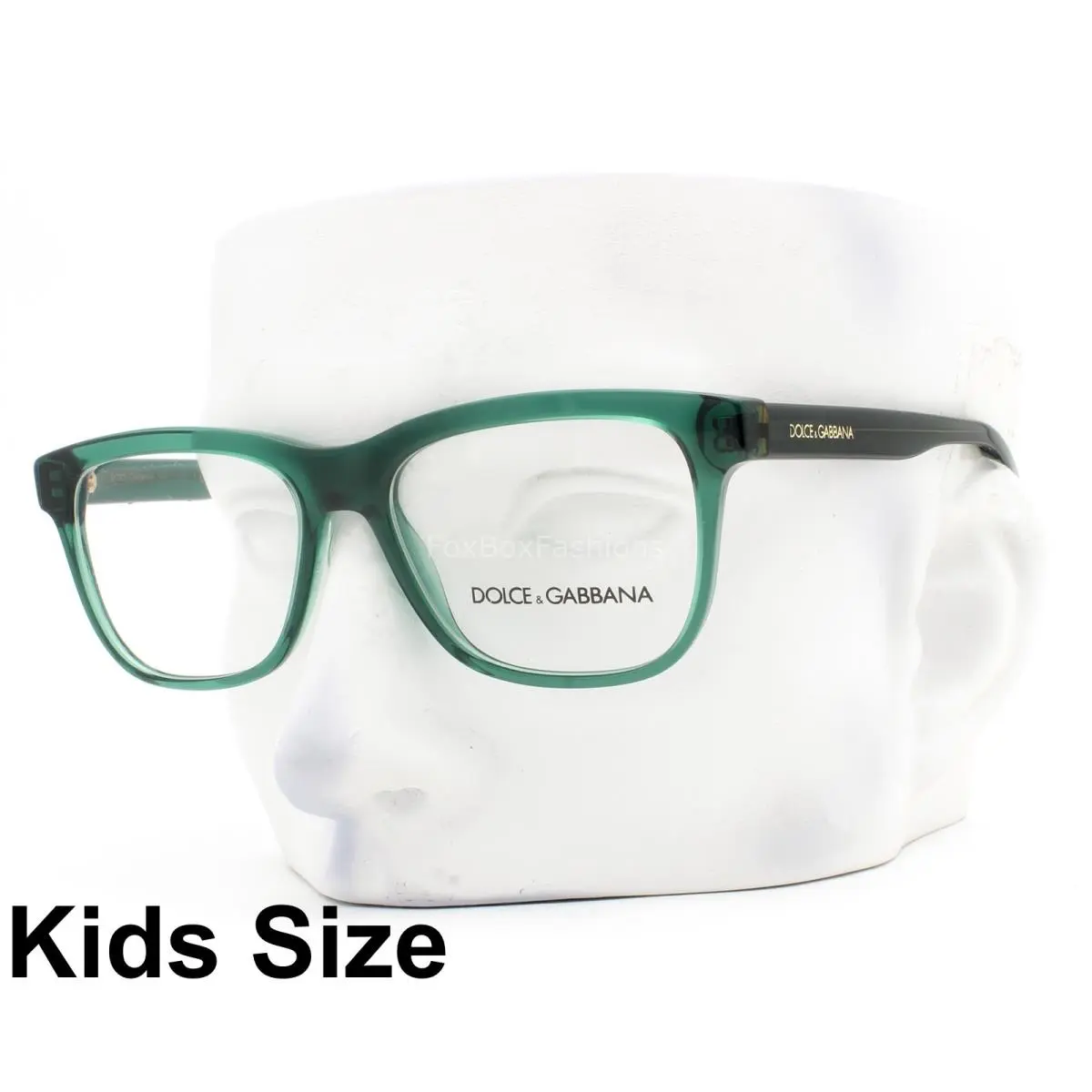 Dolce Gabbana Kids Eyeglasses Glasses DX 3356 3008 Dark Green W/pouch Kids Size by Dolce & Gabbana