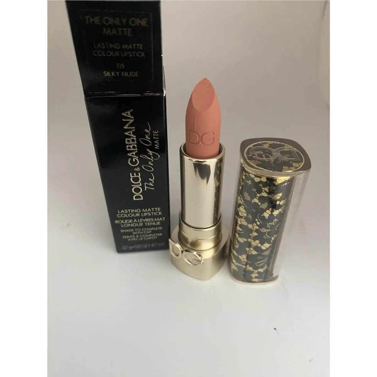 Dolce Gabanna The Only One Matte Lipstick - 115 Silky Nude- Inbox ￼ by Dolce & Gabbana