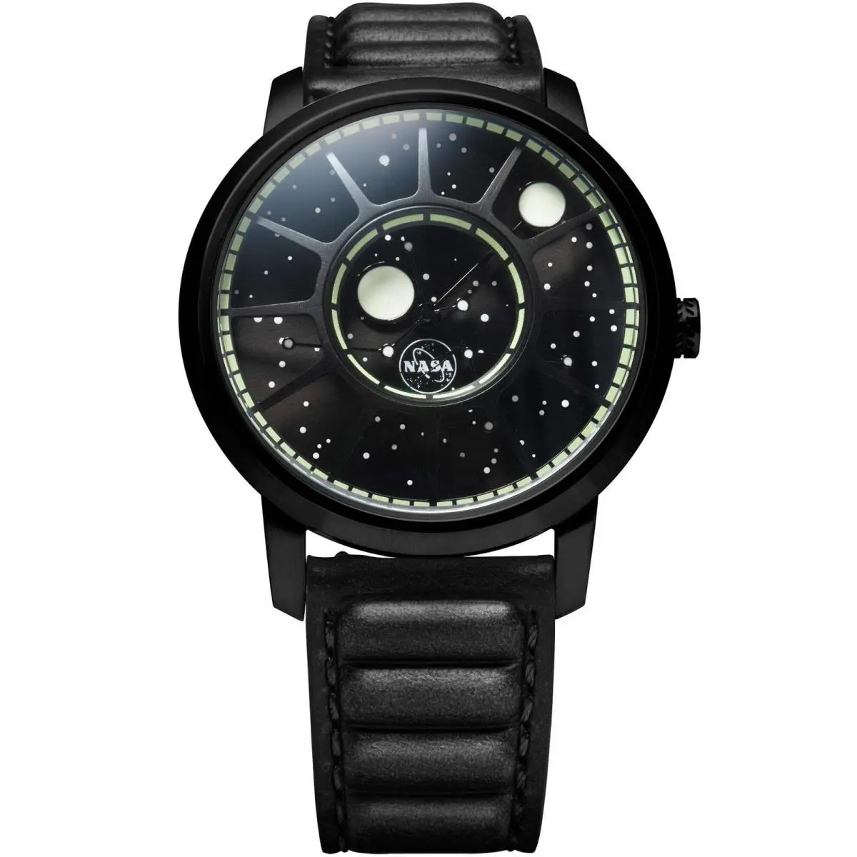 Xeric Nasa Apollo 15 American Automatic Black Hole Watch