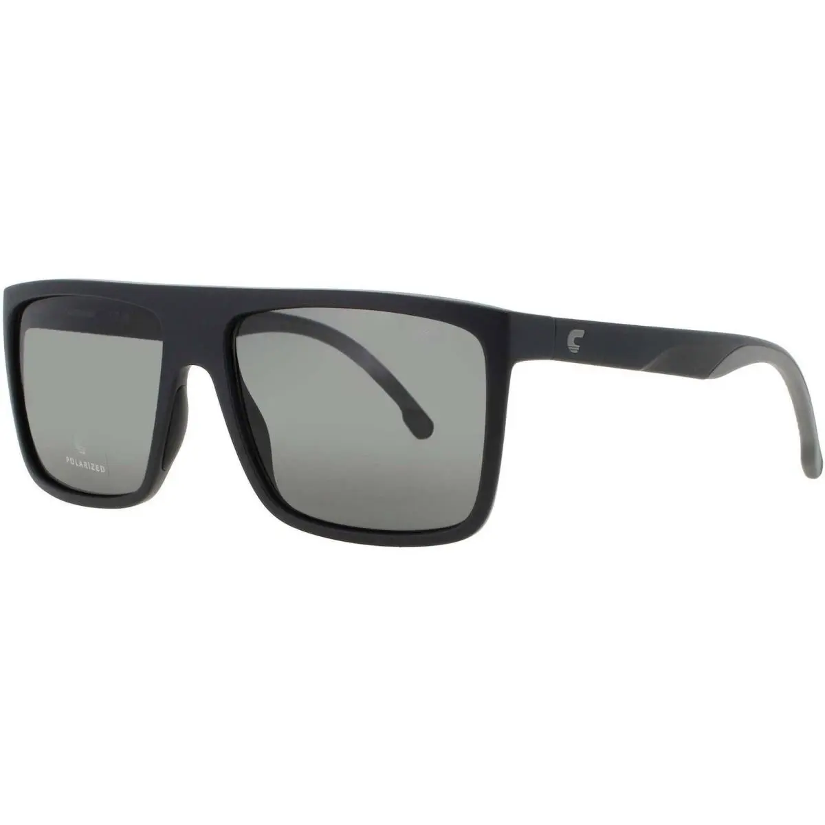 Carrera Men`s Sunglasses Matte Black Acetate Square Full Rim Frame 8055/S 003