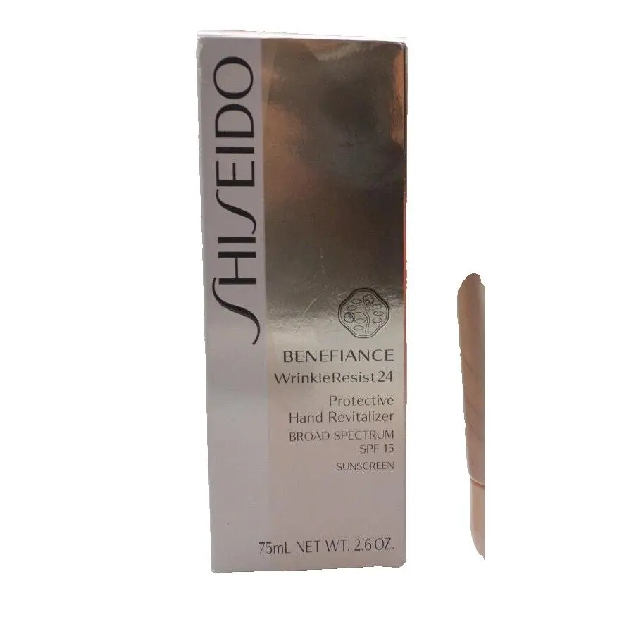 Benfiance Wrinkle Resist 24 Protective Hand Revitalizer SPF15 2.6OZ by Shiseido