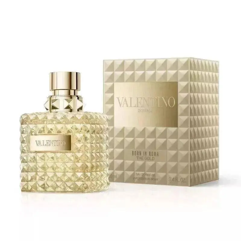 Valentino Donna Born In Roma The Gold Edp 3.4 oz 100ml Women`s Perfume