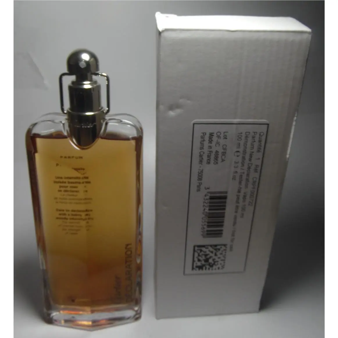Cartier Declaration Men Parfum 3.3 fl oz Tester