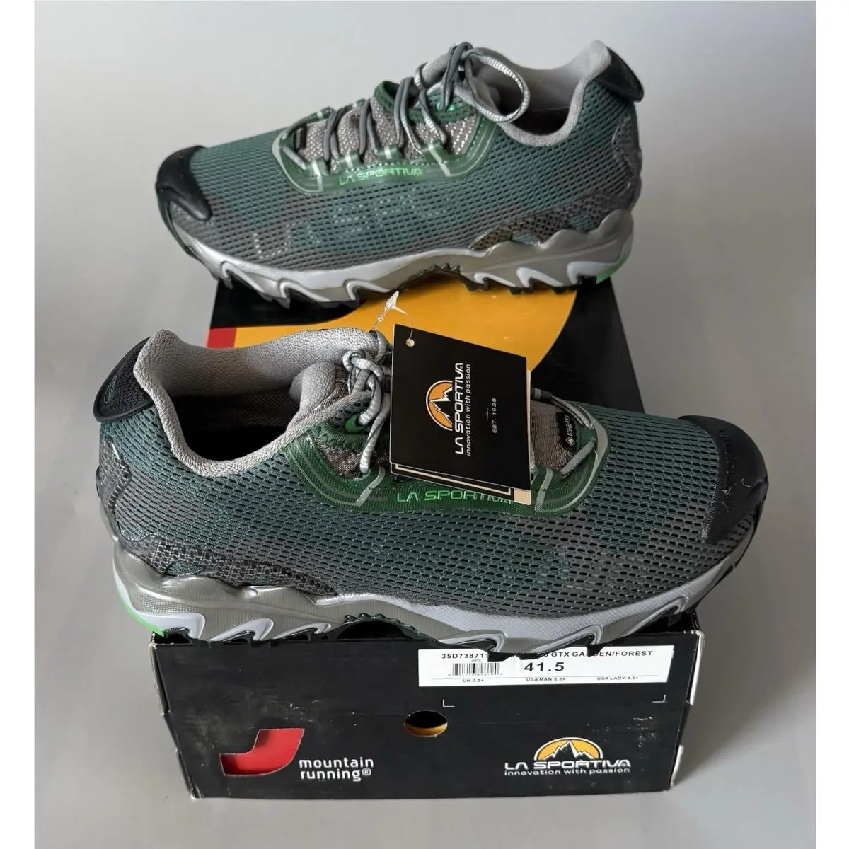 La Sportiva Wildcat 2.0 Gtx Trail Shoes — w/ Box Men 8.5+ Women 9.5+ — Green