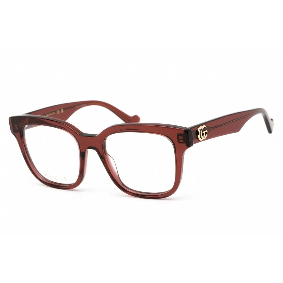 Gucci GG0958-006-52 Eyeglasses Frame Size 52mm 18mm 140mm Burgundy Women 889652