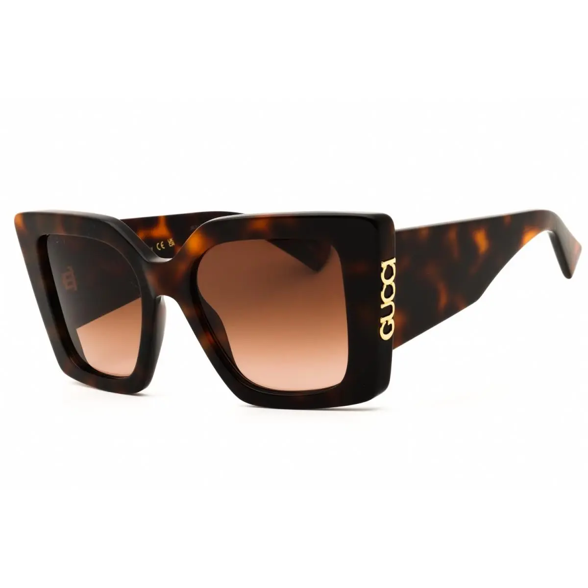 GG2039-002-54 Sunglasses Frame Size 54mm 145mm 19mm Havana Women by Gucci