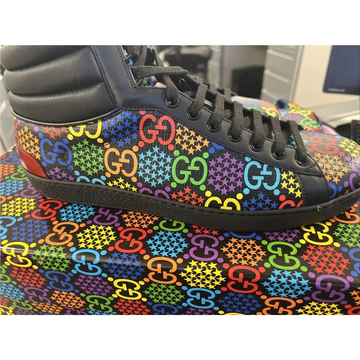Gucci shoes - Ace GG Supreme - Ace Supreme - Black 6