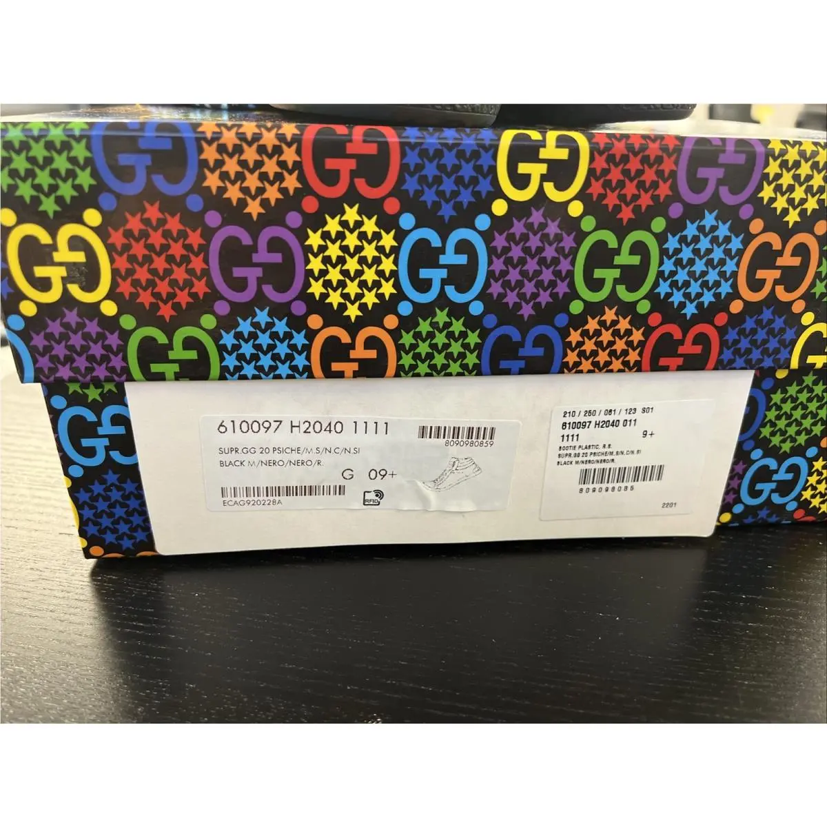 Gucci shoes - Ace GG Supreme - Ace Supreme - Black 7