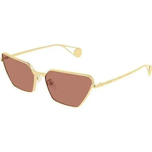 GG0538S 002 Gold Red Womens Sunglasses /100%AUTHENTIC by Gucci