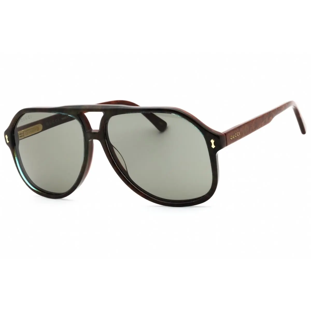 GG1042-003-60 Sunglasses Frame Size 60mm 145mm 13mm Blue Men by Gucci