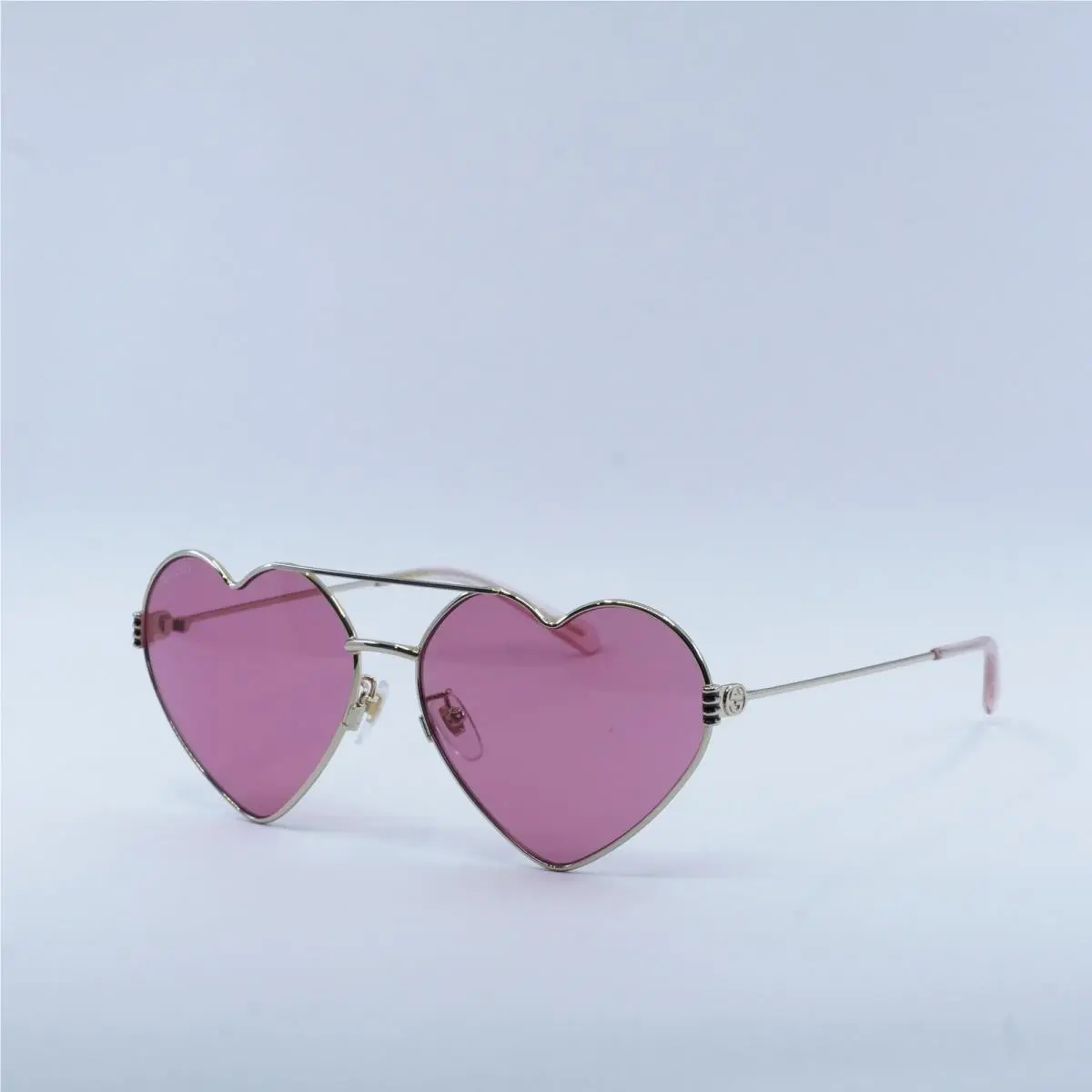 GG1283S 002 Gold/cyclamen 62-15-140 Sunglasses by Gucci