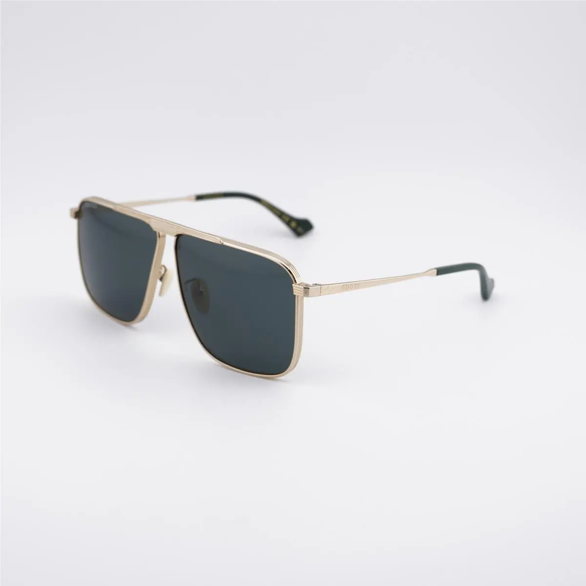 GG0840S 002 Gold/green 63-10-145 Sunglasses by Gucci